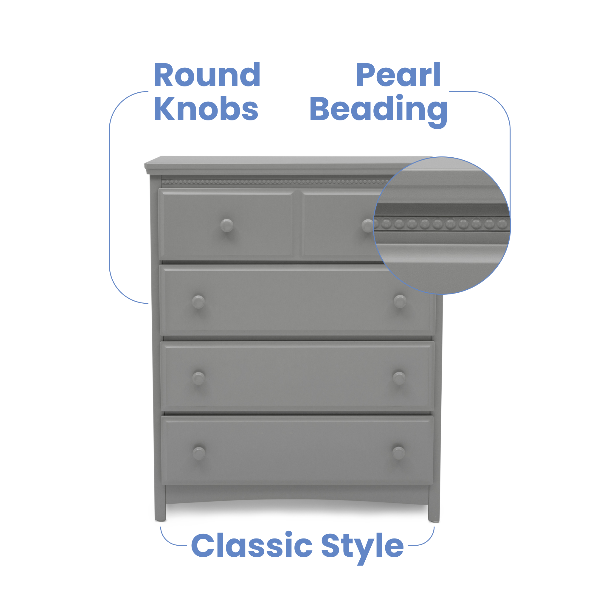 Emerson 4 Drawer Chest - Delta Children